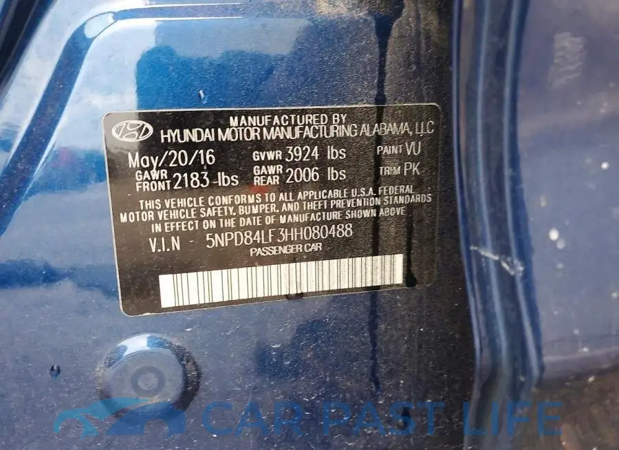 5NPD84LF3HH080488# 13