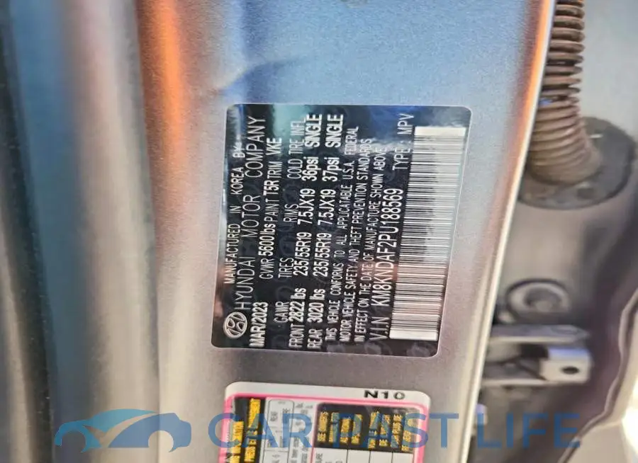 KM8KNDAF2PU188569# 14