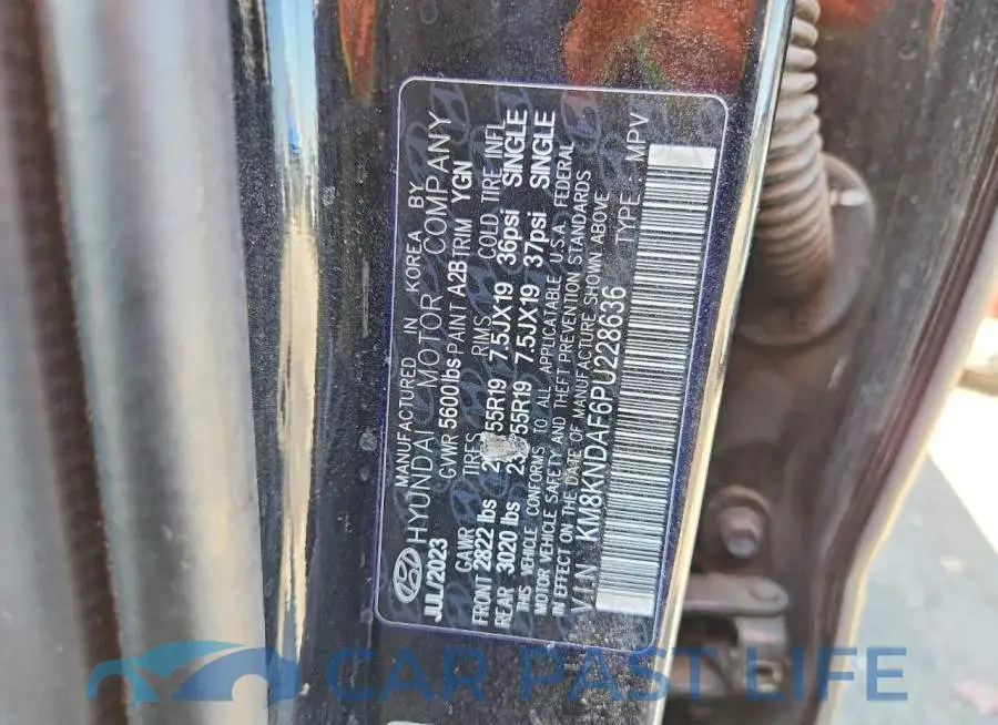 KM8KNDAF6PU228636# 13