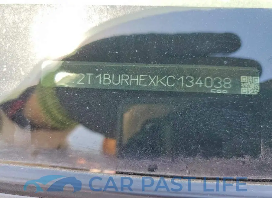 2T1BURHEXKC134038# 12
