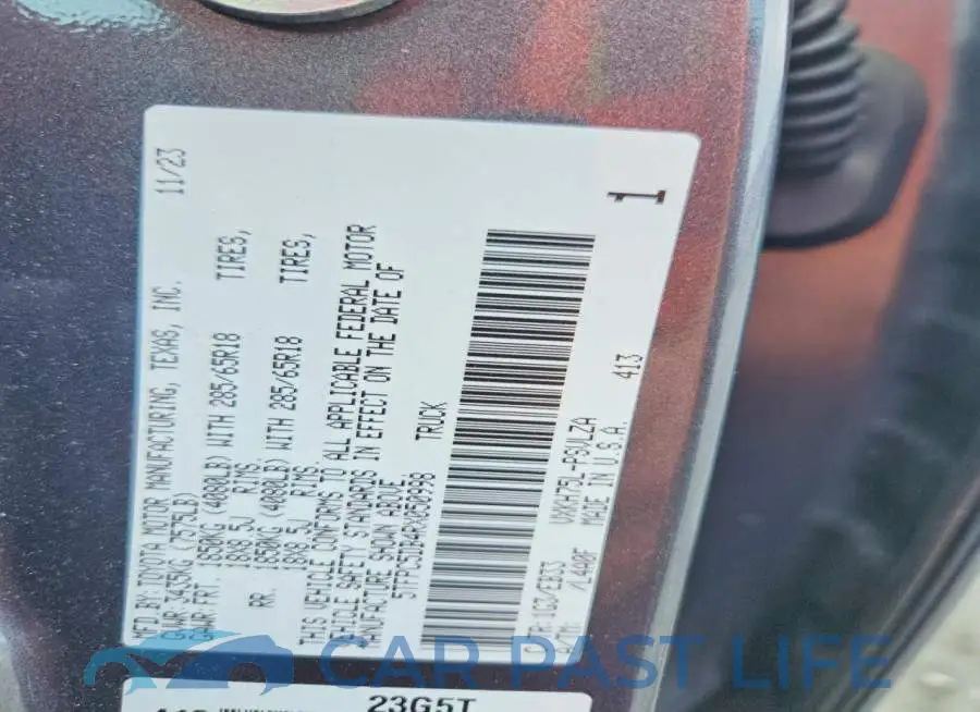 5TFPC5DB4RX050998# 13