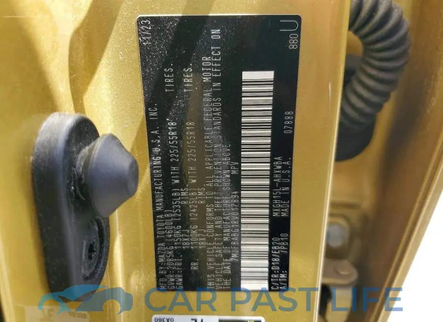 7MUFBABG1RV017894# 14