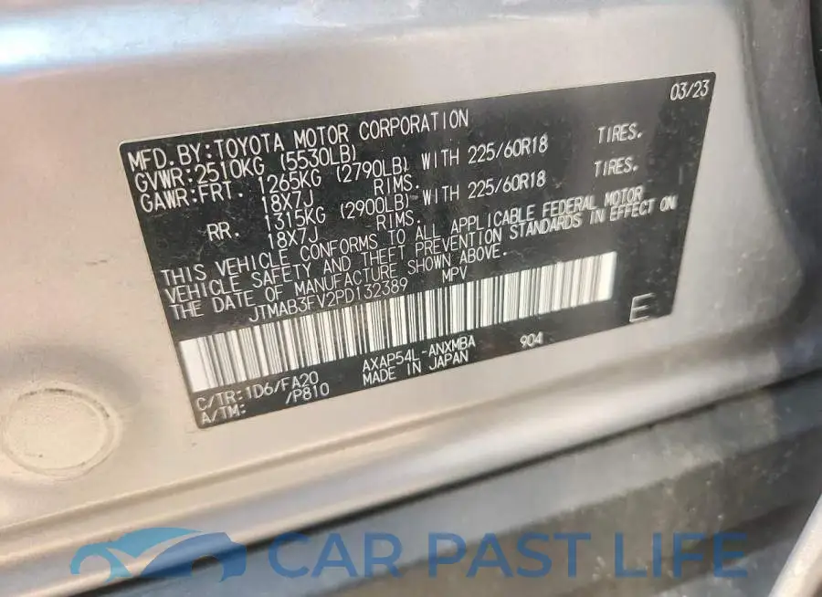 JTMAB3FV2PD132389# 13