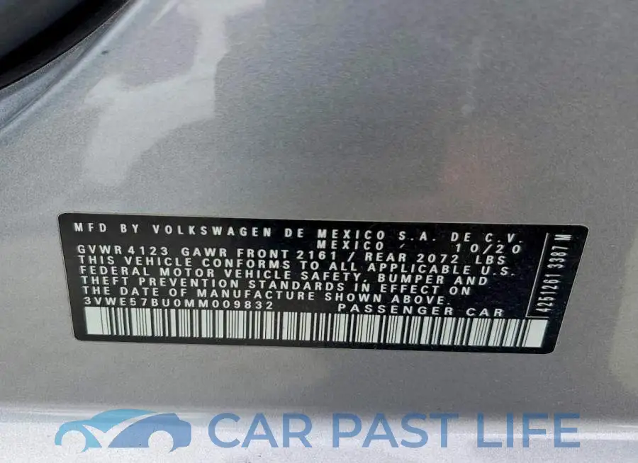 3VWE57BU0MM009832# 13