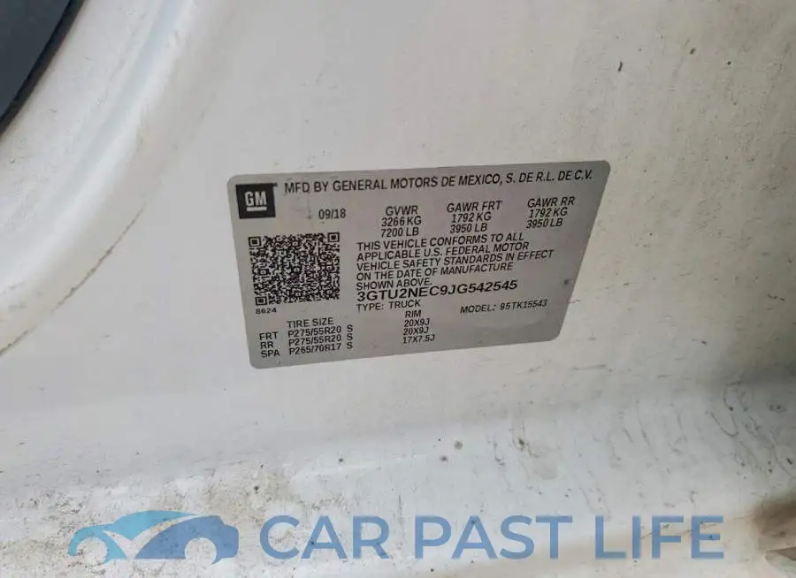 3GTU2NEC9JG542545# 12