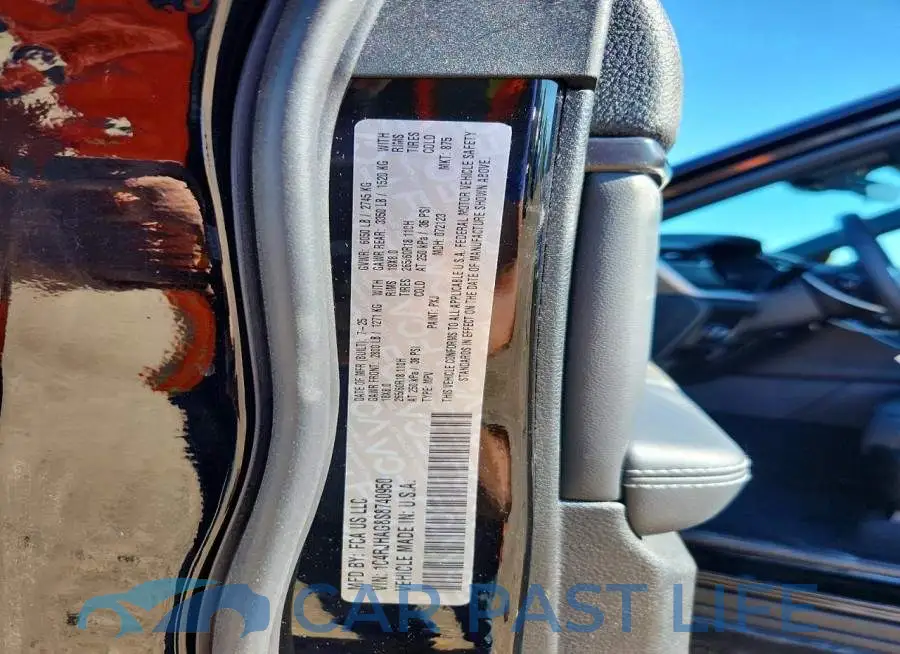 1C4RJHAG8S8740950# 13