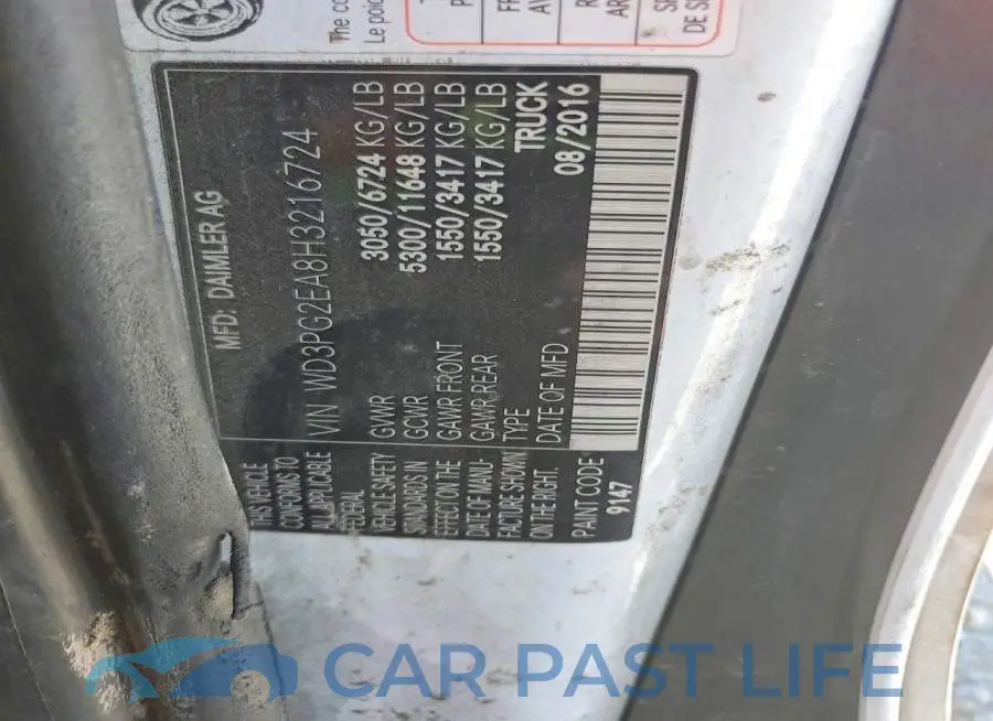 WD3PG2EA8H3216724# 13