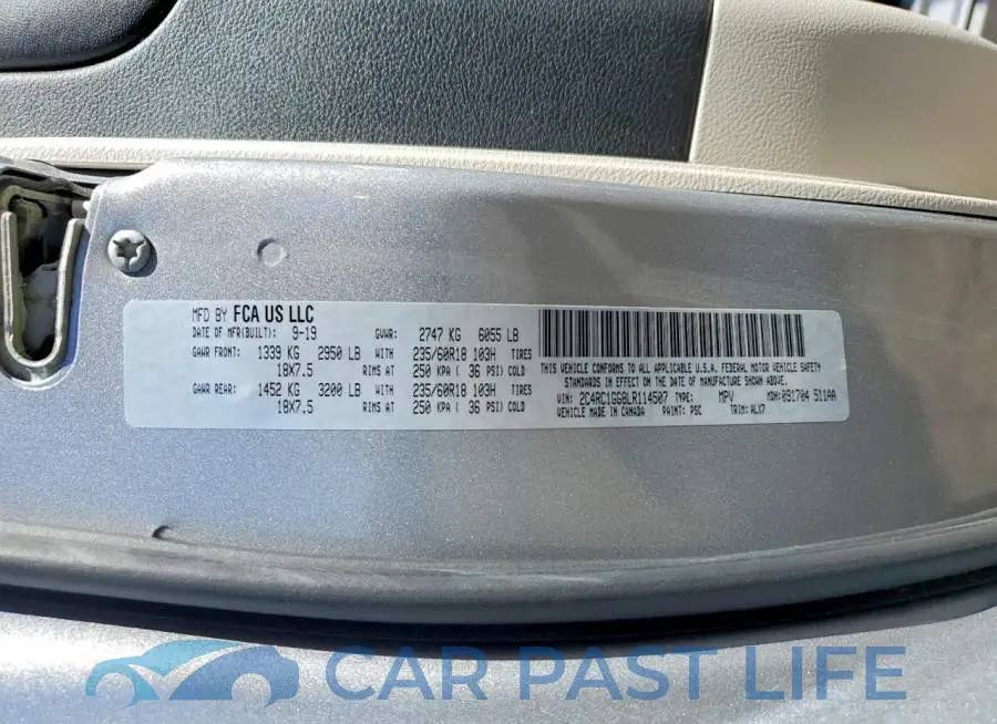 2C4RC1GG8LR114507# 12