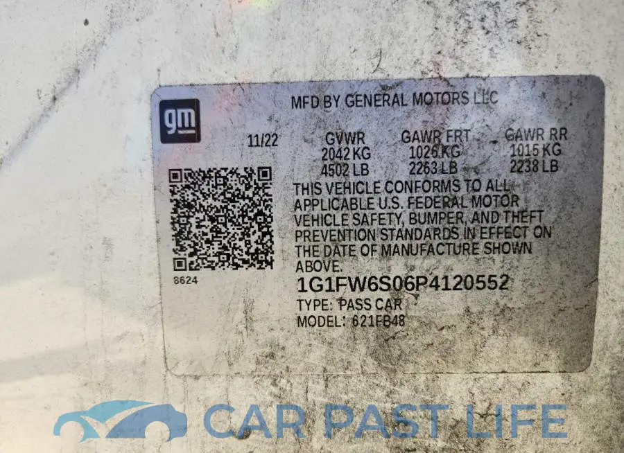 1G1FW6S06P4120552# 12