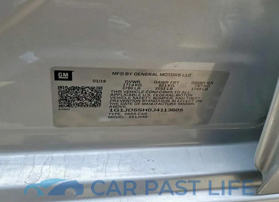 1G1JD5SH0J4113605# 12