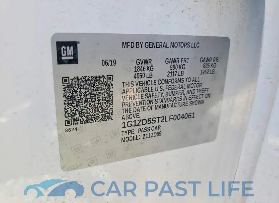 1G1ZD5ST2LF004061# 12