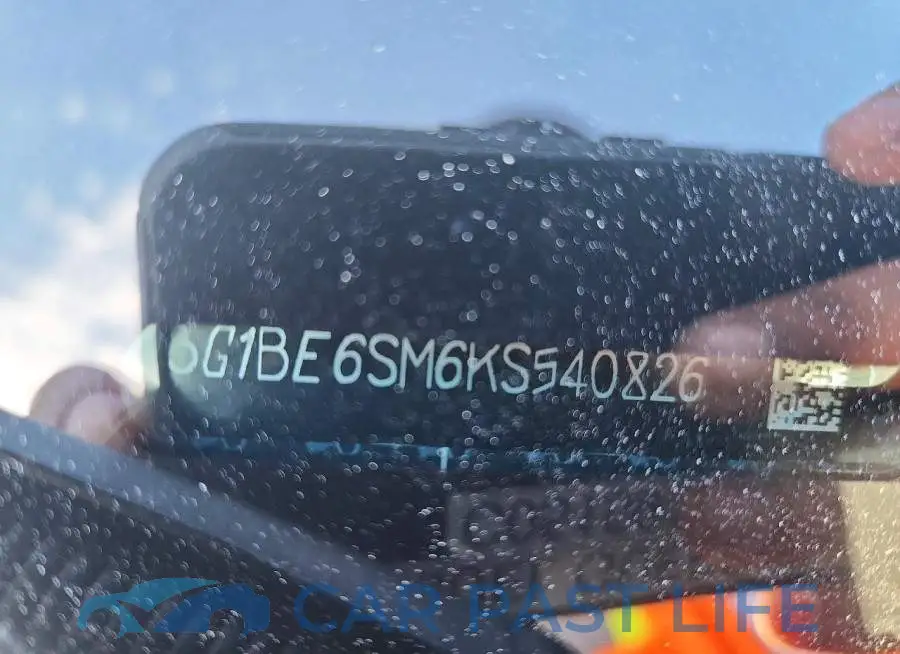3G1BE6SM6KS540826# 13