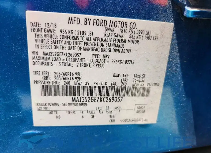 MAJ3S2GE7KC269057# 13