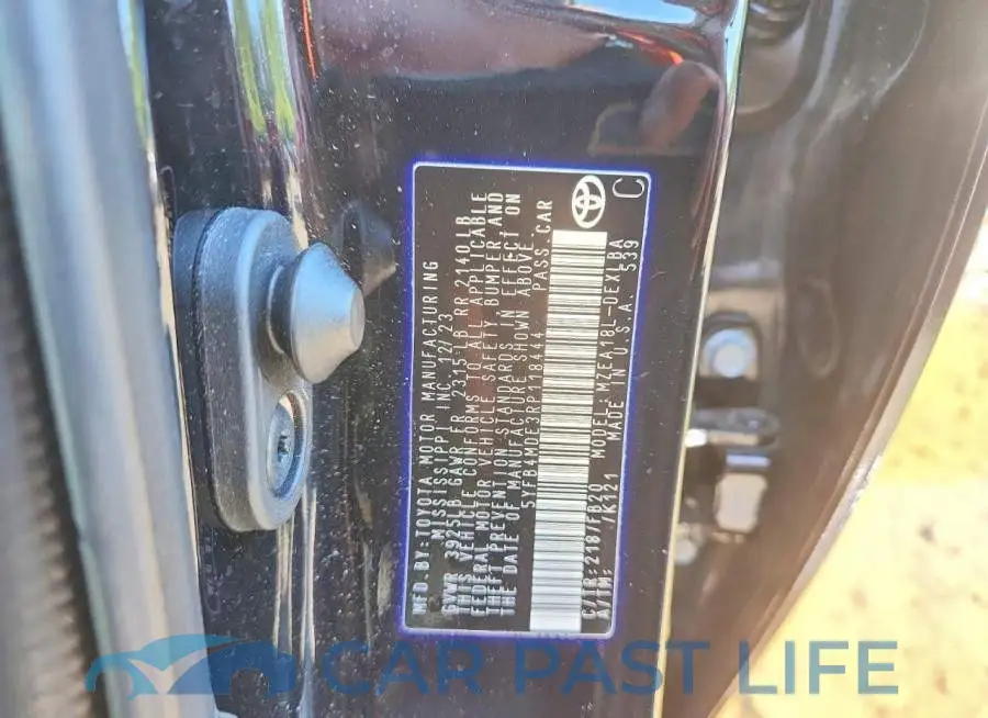 5YFB4MDE3RP118444# 12