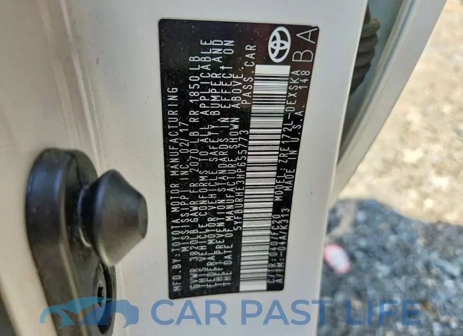 5YFBURHE3HP655773# 12