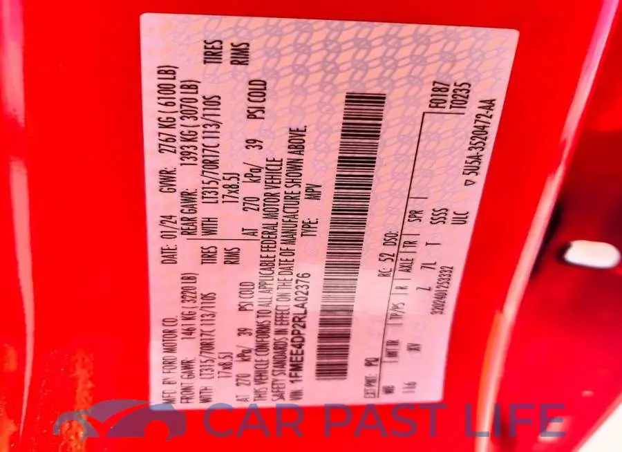 1FMEE4DP2RLA02376# 13