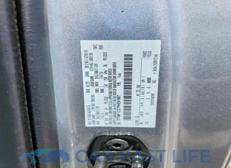 1FTMF1C57PKE91887# 13
