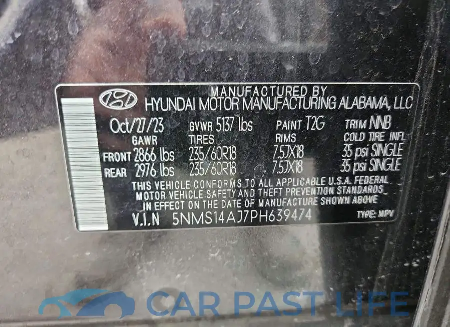 5NMS14AJ7PH639474# 13