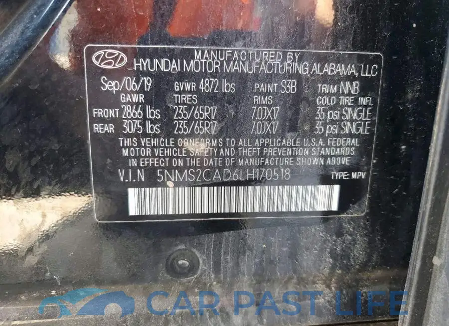 5NMS2CAD6LH170518# 13