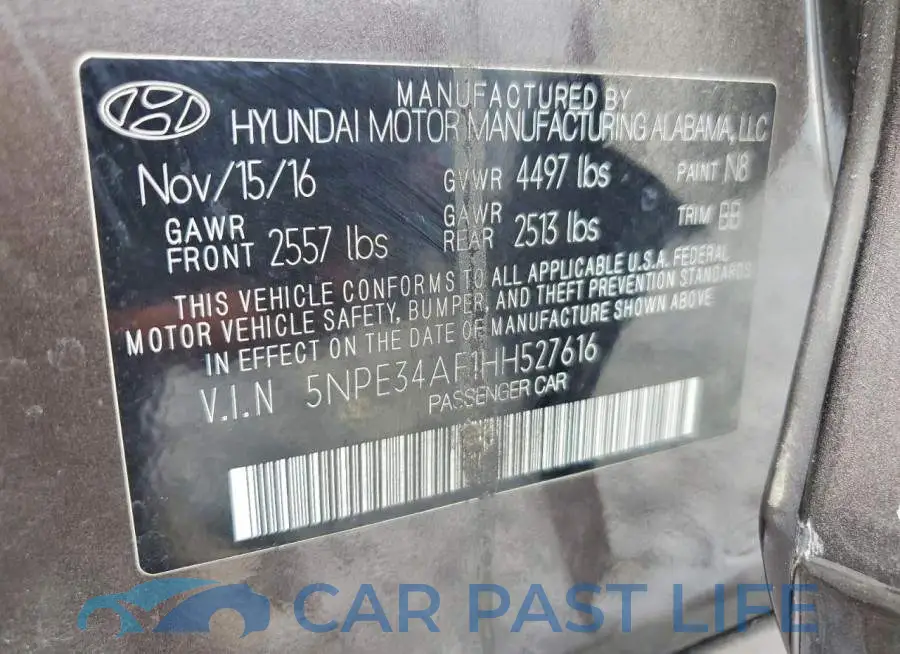 5NPE34AF1HH527616# 12