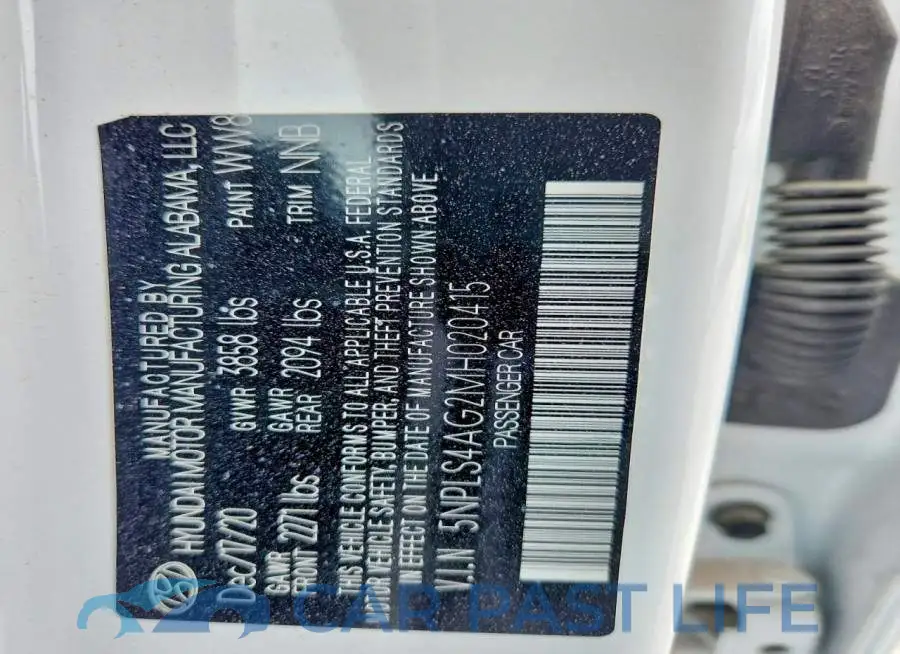5NPLS4AG2MH020415# 12