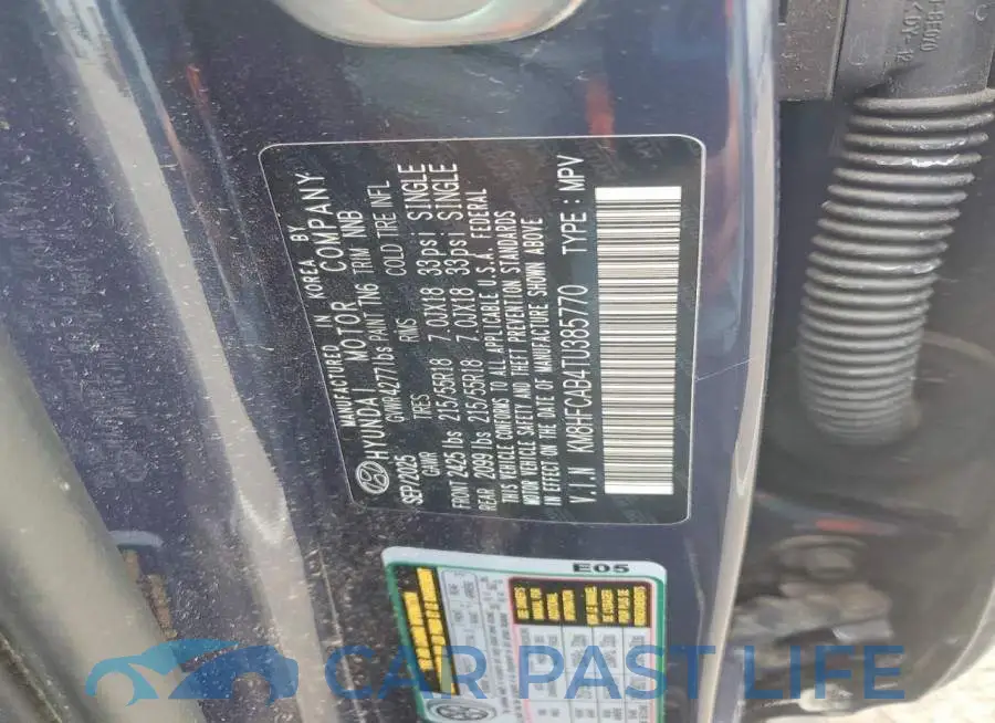 KM8HFCAB4TU385770# 13