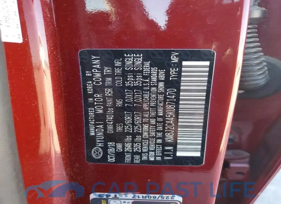 KM8J2CA45KU871470# 12