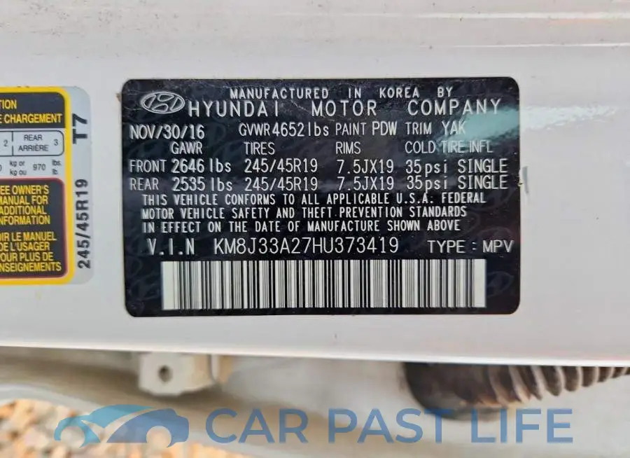 KM8J33A27HU373419# 13