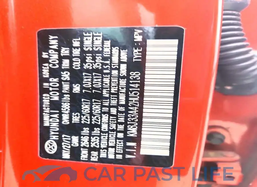 KM8J33A42HU514138# 13