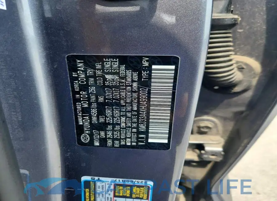 KM8J33A4XHU499002# 13