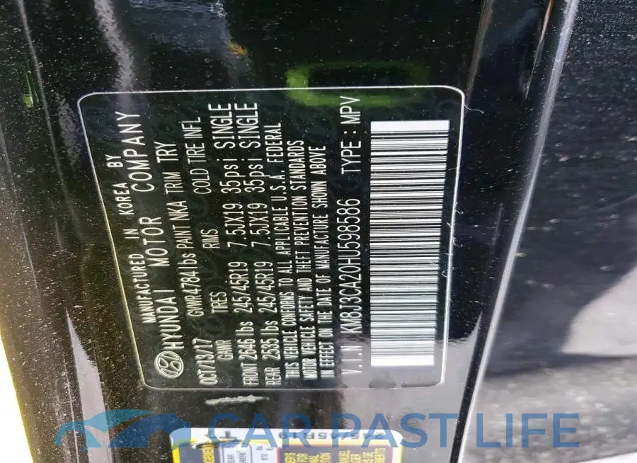 KM8J3CA20HU598586# 13