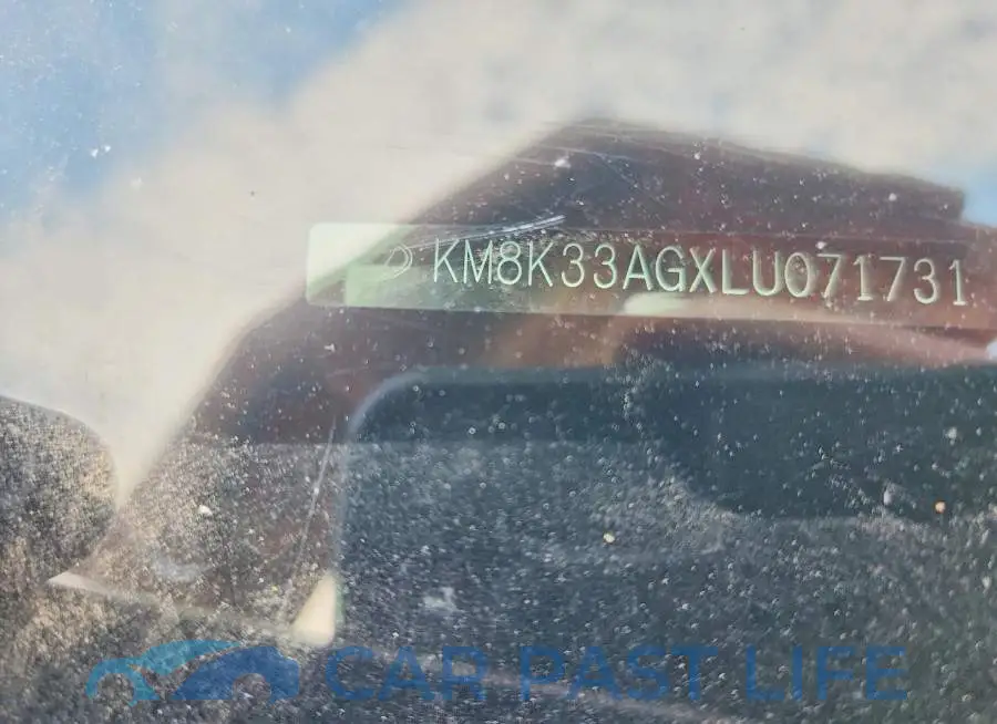 KM8K33AGXLU071731# 12