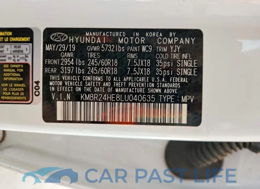 KM8R24HE8LU040635# 13