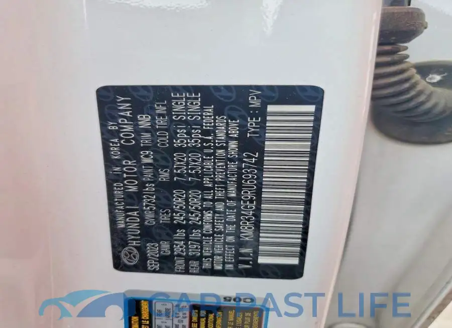 KM8R34GE9RU693742# 12