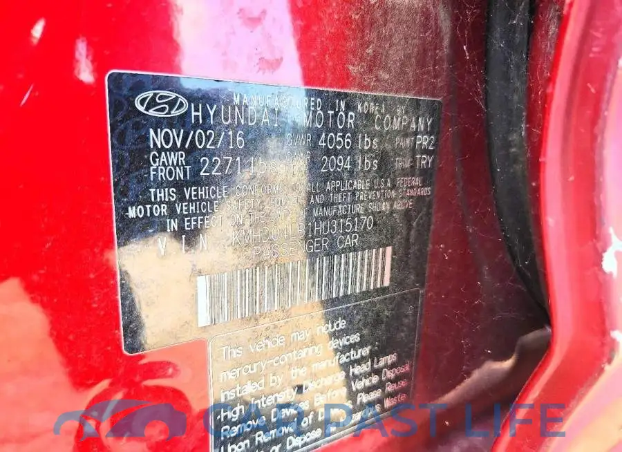 KMHD04LB1HU315170# 12