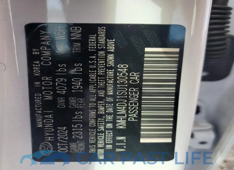 KMHLM4DJ1SU130548# 13