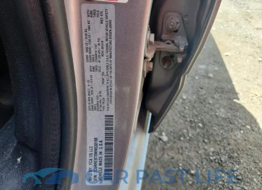 1C6RREBT8MN530198# 12