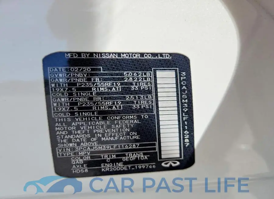 3PCAJ5M39LF116287# 13