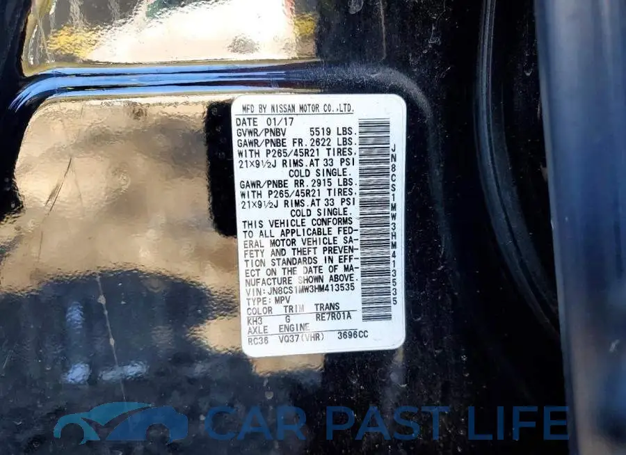 JN8CS1MW3HM413535# 13