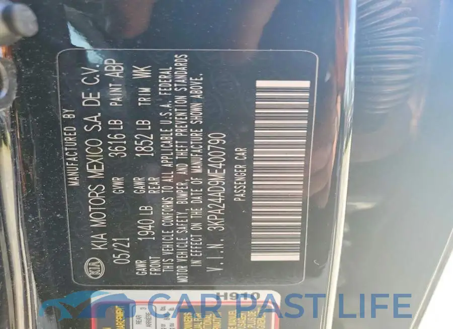 3KPA24AD9ME400790# 12