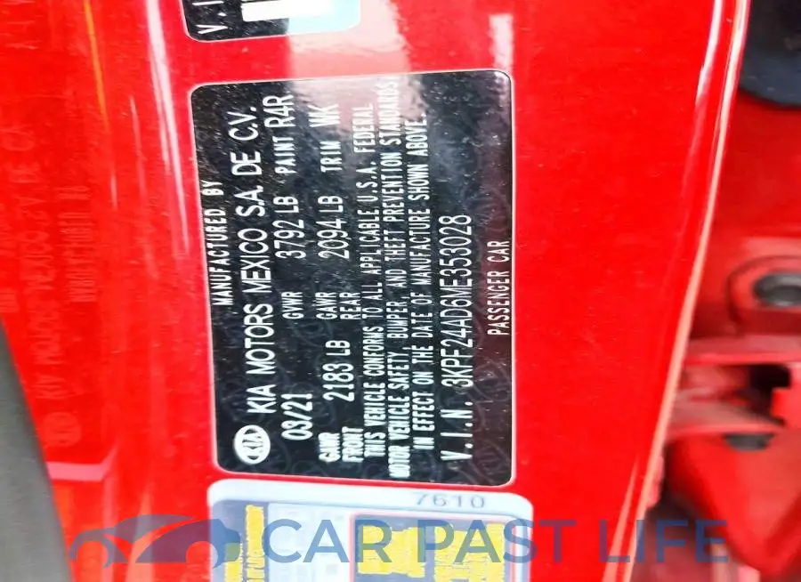 3KPF24AD6ME353028# 12