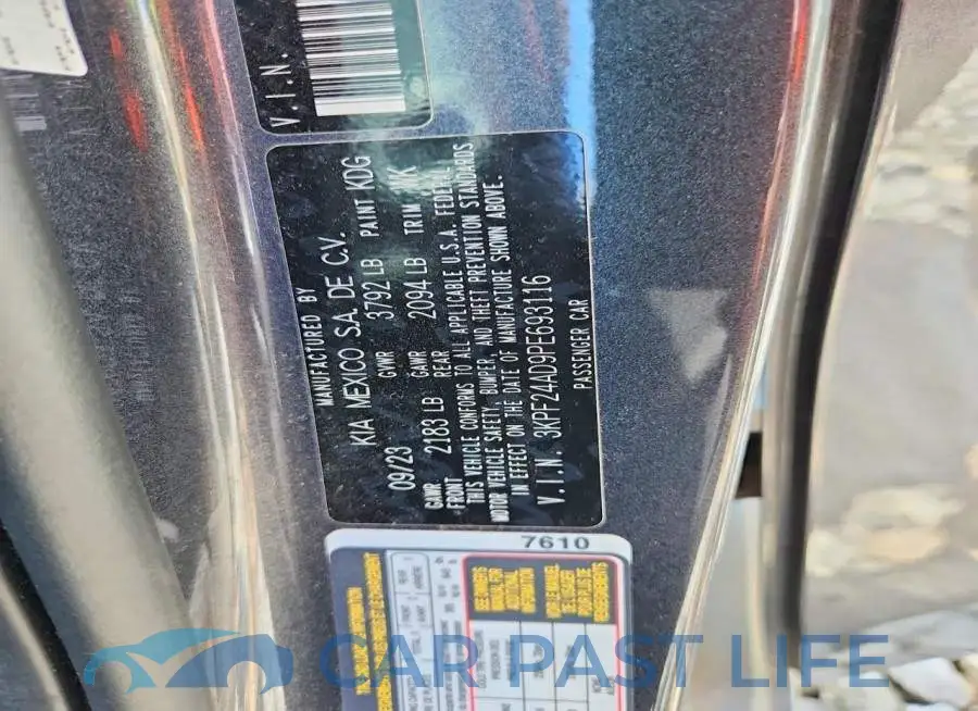 3KPF24AD9PE693116# 13