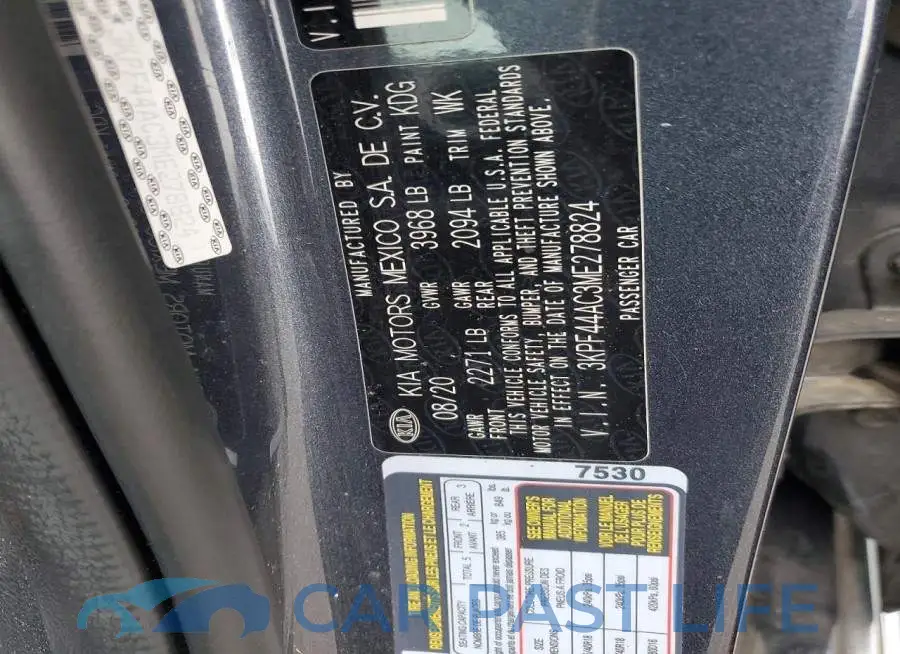 3KPF44AC3ME278824# 13