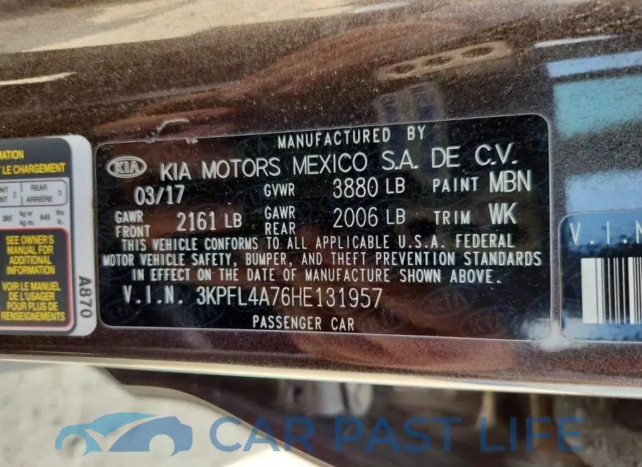 3KPFL4A76HE131957# 13