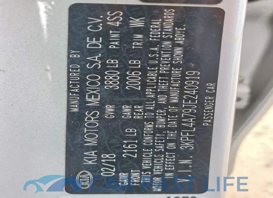 3KPFL4A79JE240919# 12