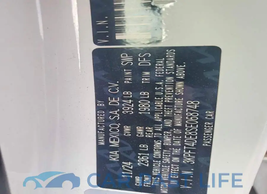 3KPFT4DE8SE068748# 12