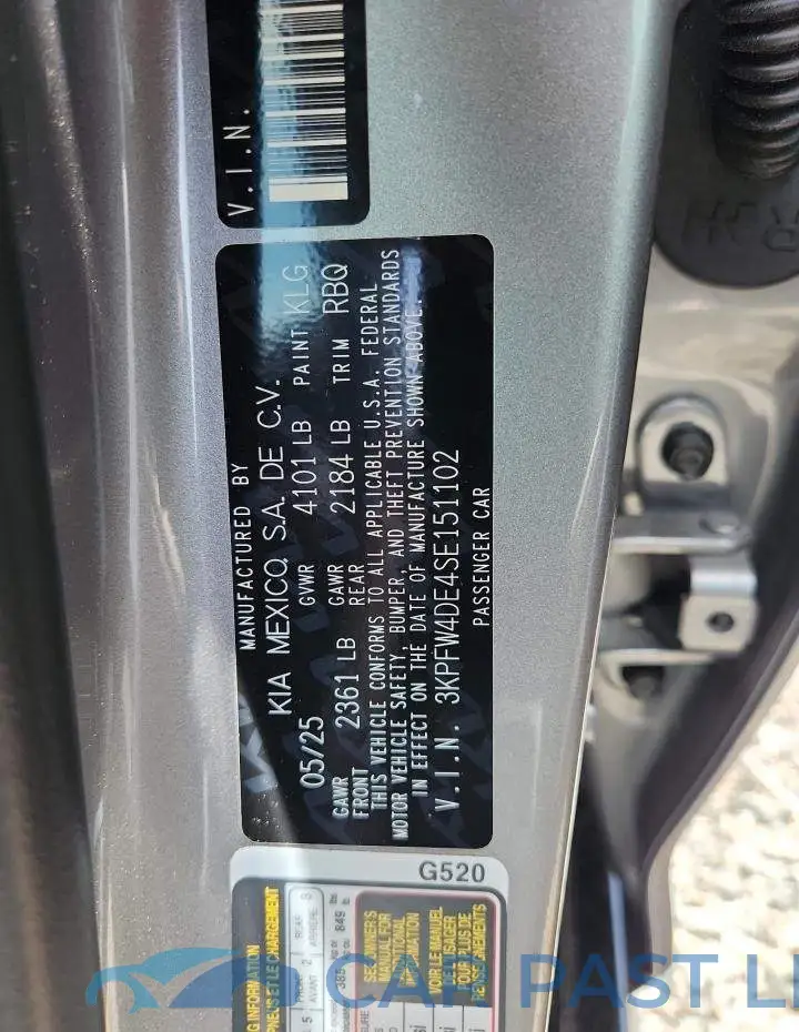 3KPFW4DE4SE151102# 12