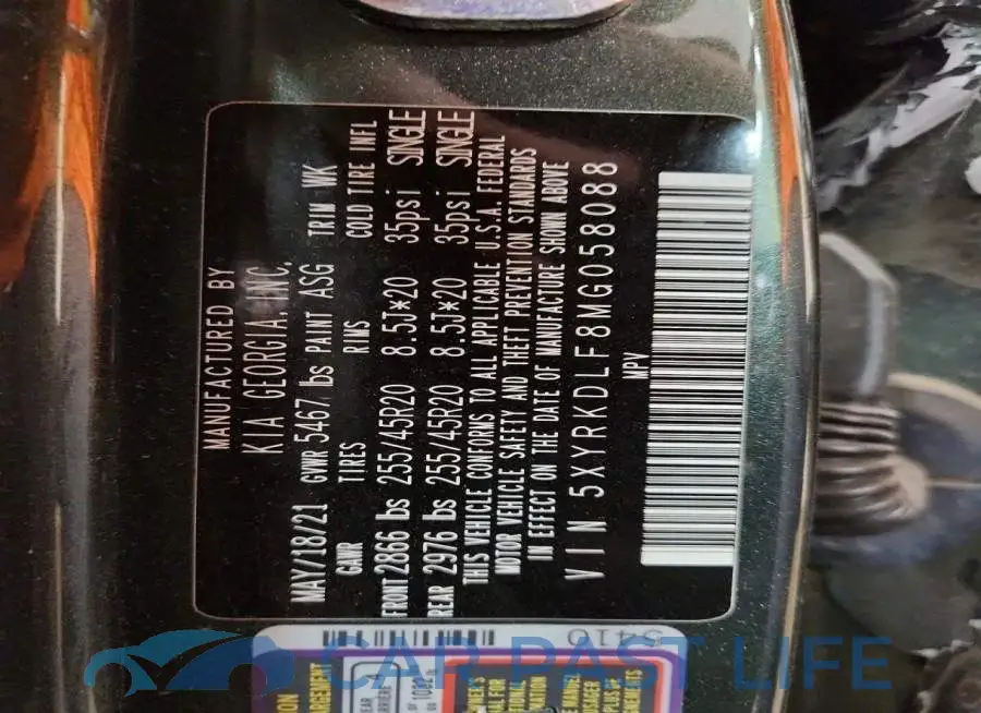 5XYRKDLF8MG058088# 14