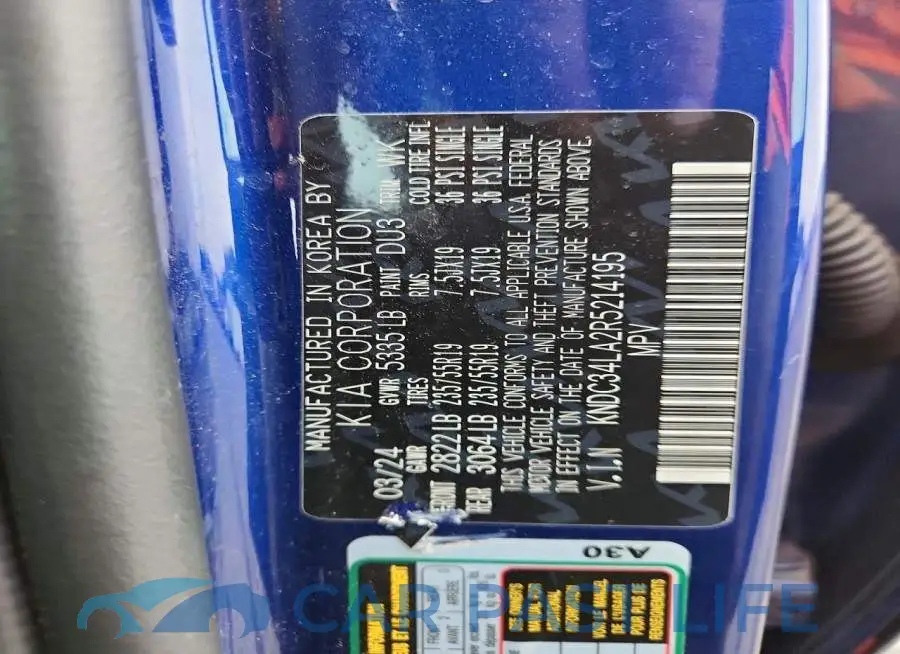 KNDC34LA2R5214195# 14