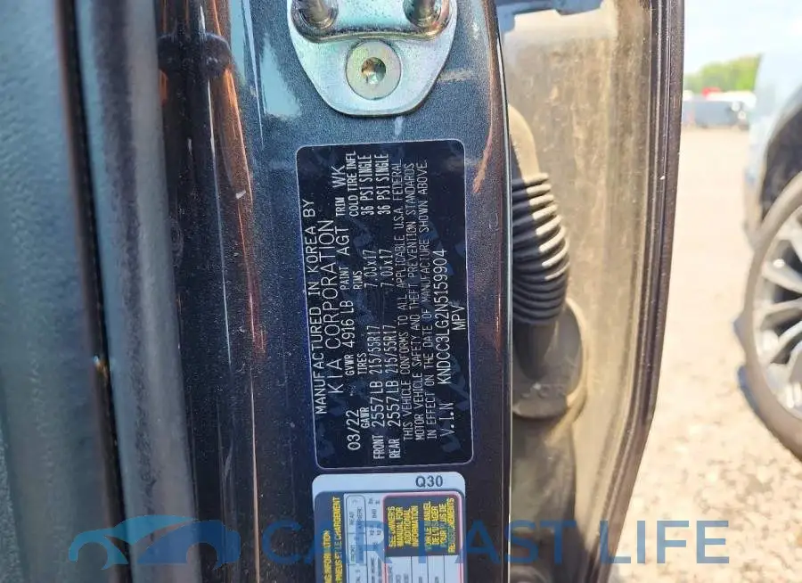KNDCC3LG2N5159904# 13